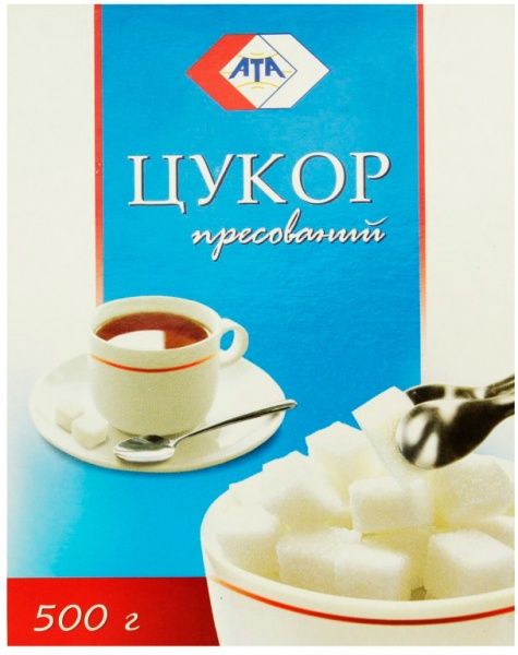 Сахар АТА прессованный 0,5 кг