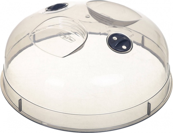 Крышка для микроволновой печи прозрачная 250x250x90 мм Follow Me