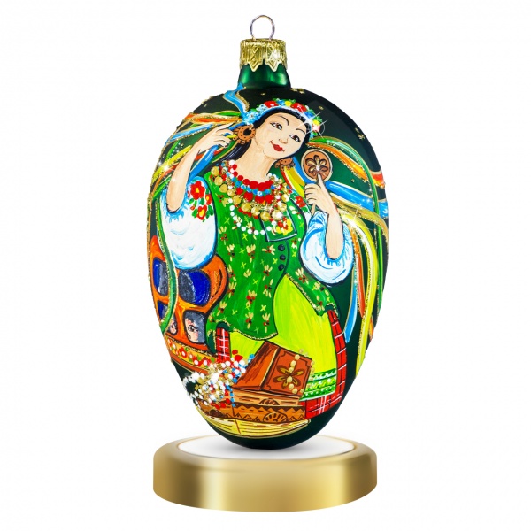 Елочная игрушка Национальные традиции 13 см разноцветный NT006