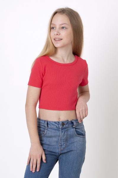 Футболка для девочек для девочек Mevis 03 р.116 красный 