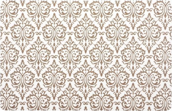 Коврик для сервировки Вензель 43,5x28 см коричневый Flamberg