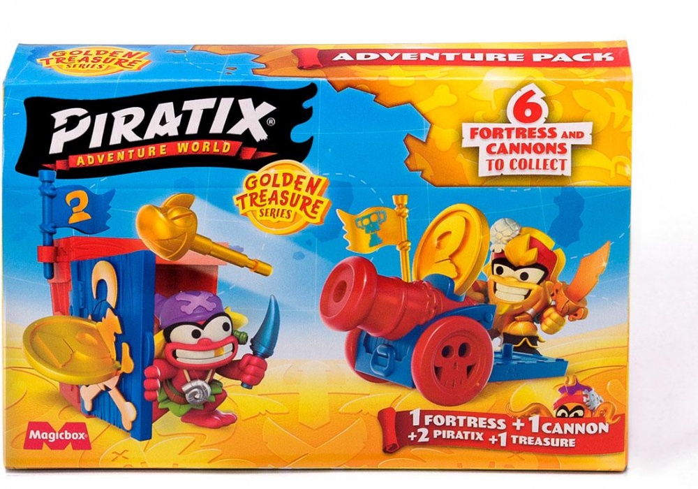 Игровой набор Piratix Golden Treasure Пиратские приключения PPX1D226IN00