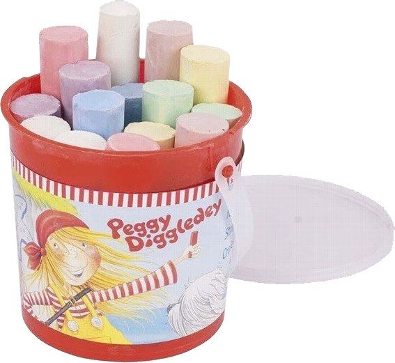 Набор мелков GoKi Peggy Diggledey 15 шт.