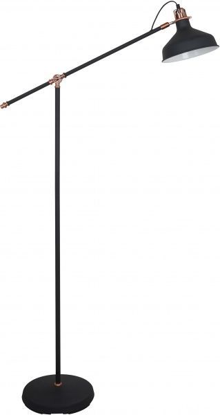 Торшер Camelion Amsterdam KD-425F C62 E27 40 Вт медь/черный 