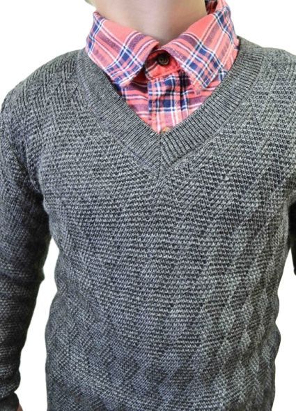 Джемпер Геометрія р.158-164 чорний 1704 (004) 