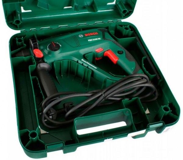 Перфоратор Bosch PBH 2100 RE + набор буров Promoline-SDS-PIus 06033A9303