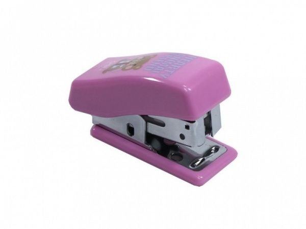 Степлер дитячий №24 12 аркушів рожевий Deli