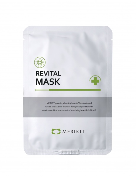 Маска тканинна для обличчя MeriKit відновлююча Merikit 22 г