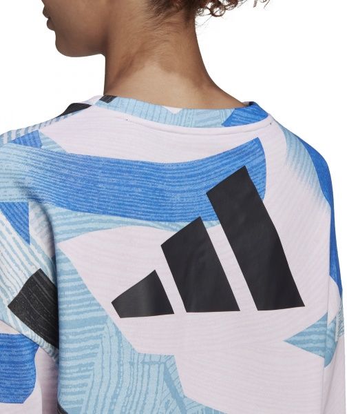 Світшот Adidas SPW NINIGFX CRW GL9540 р. XS різнокольоровий