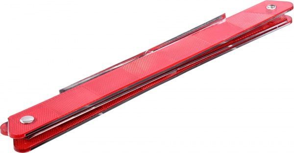 Знак аварийной остановки 420 х 40 мм