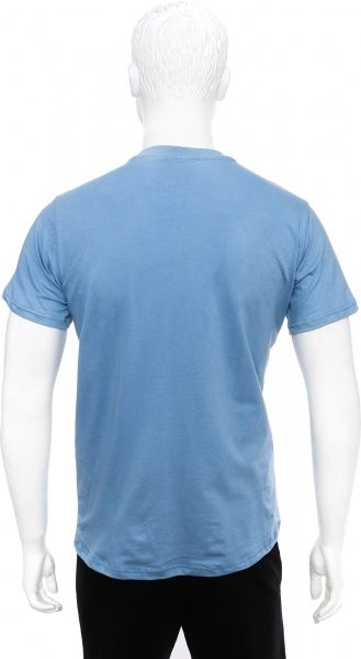 Футболка мужская р. L серо-голубой 