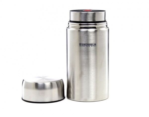 Термос 1000 мл нержавіюча сталь Grunhelm