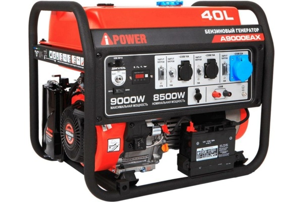 Електрогенераторна установка A-iPower A9000EAX 8,5 кВт / 9 кВт 220 В A9000EAX бензин — фото 1
