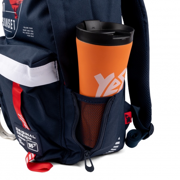 Рюкзак школьный YES Sport T-126 Hustle синий