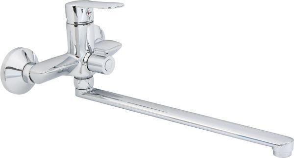 Смеситель для ванны Water House Round new длинный излив