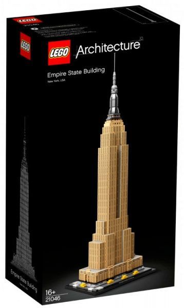 Конструктор LEGO Architecture Хмарочос Емпайр-Стейт-Білдінг 21046
