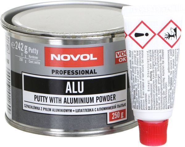 Шпаклевка ALU 0,25 кг NOVOL 1160 0,25кг