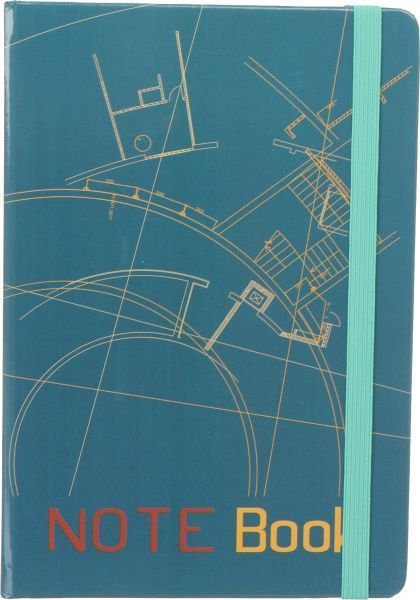 Книга для нотаток А5 у клітинку зелений