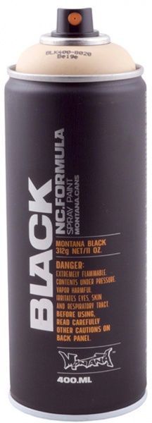 Краска аэрозольная Montana BLACK 8020 бежевий мат 400 мл