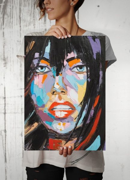 Картина Брюнетка 42x59,4 см Posterclub 