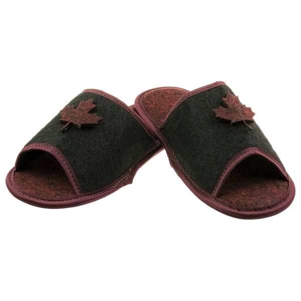 Капці домашні FX shoes з фетру р. 42-43 чорний арт.2019