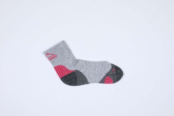 Носки McKinley Flo Quarter 267310-68603 серый меланж р.36-38