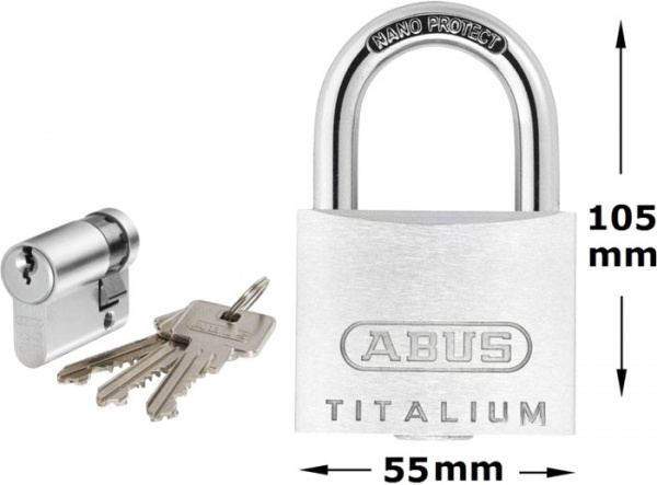 Замок навісний Abus 86TI/55 2240633192019 