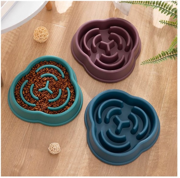 Миска WahoPet лабіринт для собак пластикова коричнева (WA00009)