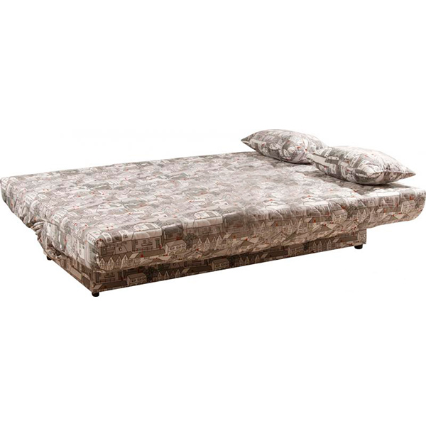 Диван прямий AMF Art Metal Furniture Ньюс з 2 подушками бежево-сірий 1930x950x950 мм