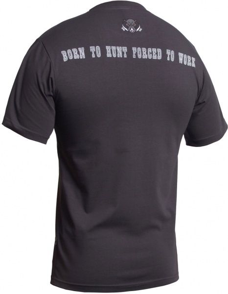 Футболка P1G-Tac Born to Hunt Forced to Work р. XXL UA281-29891-GT-HG [1223] Graphite