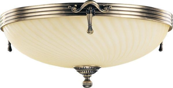 Люстра потолочная Bussy 0253-52-45 A 3x60 Вт E27 антик/ананас 