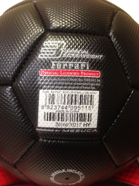 Футбольный мяч Ferrari р. 3 F659B