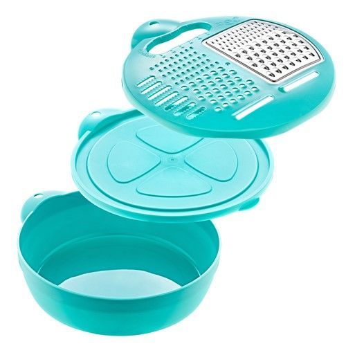 Тертка з контейнером і кришкою 3-в-1 2246 в асортименті Perfetto