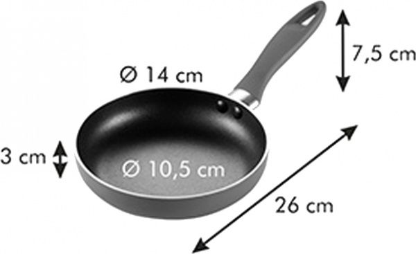 Сковорода PRESTO MINI 14 см 594001 Tescoma
