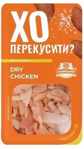 Снеки Бащинський Dry chicken hot 50 г