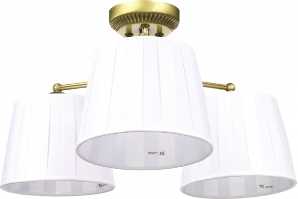 Люстра потолочная TK Lighting Peru 3xE27 медный 1976 