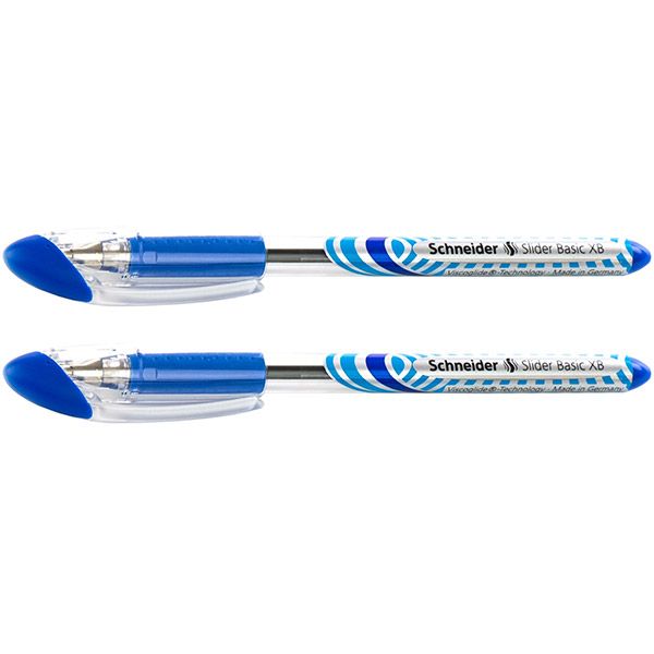 Набор ручек шариковых Schneider Slider S12180 2 шт. 