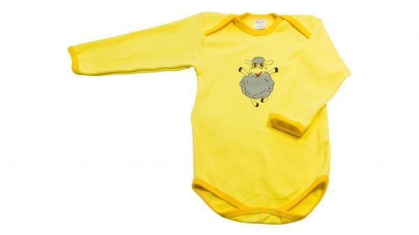Боди детское унисекс Моя планета Б 2305 р.74 желтый 