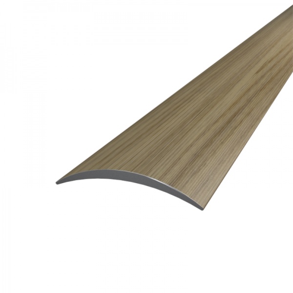 Порожек алюминиевый гладкий АЛЮПРО 28х900 мм зебрано песочный