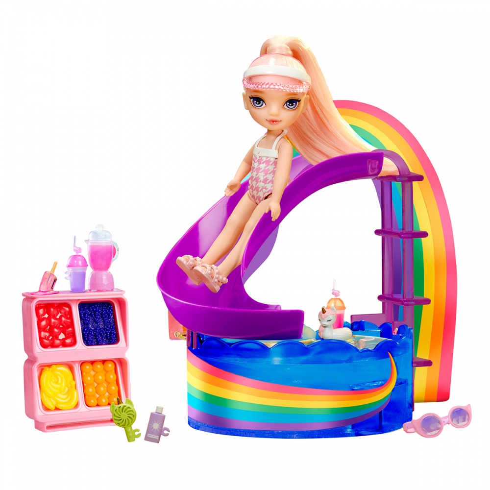 Набор с куклой MGA Entertainment Радужный праздник в бассейне 522249