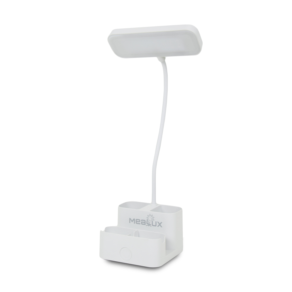 Настольная лампа аккумуляторная Mealux DL-16 1x10 Вт белый 248763
