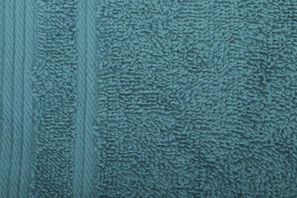 Полотенце с полосками 50x90 см бирюзовый Home Line 