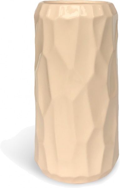 Ваза керамическая бежевая Яра 27.5 см Резон