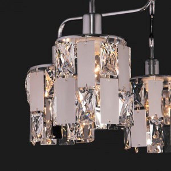 Люстра потолочная Strotskis Scoppio 60 Вт E14 хром 10101/5