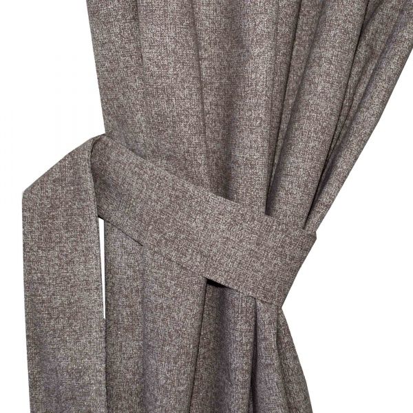 Комплект штор ORO Коричневая La Nuit