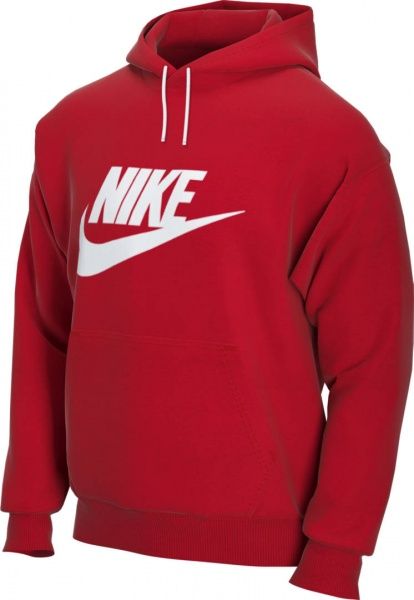 Джемпер Nike M NSW CLUB HOODIE PO BB GX BV2973-657 р. S червоний