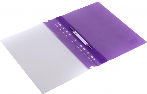 Скоросшиватель А4 с перфорацией фиолетовый UP! (Underprice) 