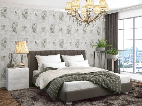 Шпалери вінілові на паперовій основі Слов'янські шпалери Соmfort М373-03 0,53x10,05 м 