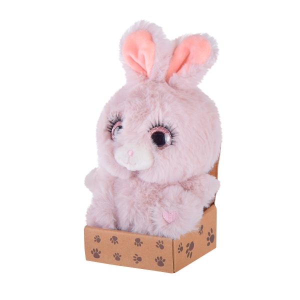 Мягкая игрушка Shantou Зайка у коробке в ассортименте C30801