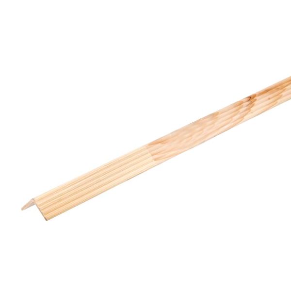 Уголок рельефный декоративный 30х30х2500 мм сосна